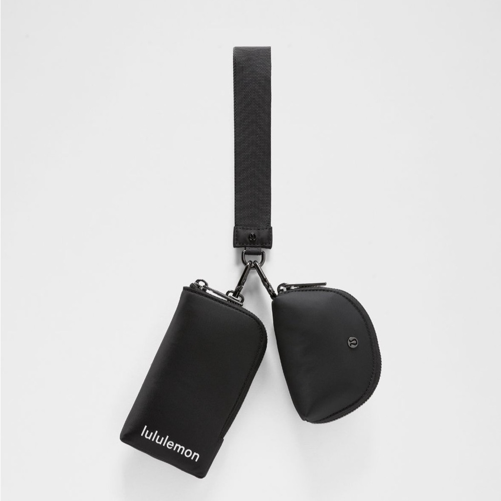 lululemon athletica Black Wristlet Set